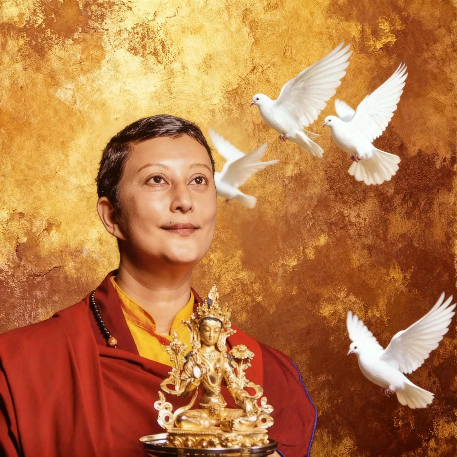 Lama Aria Drolma, Speaker